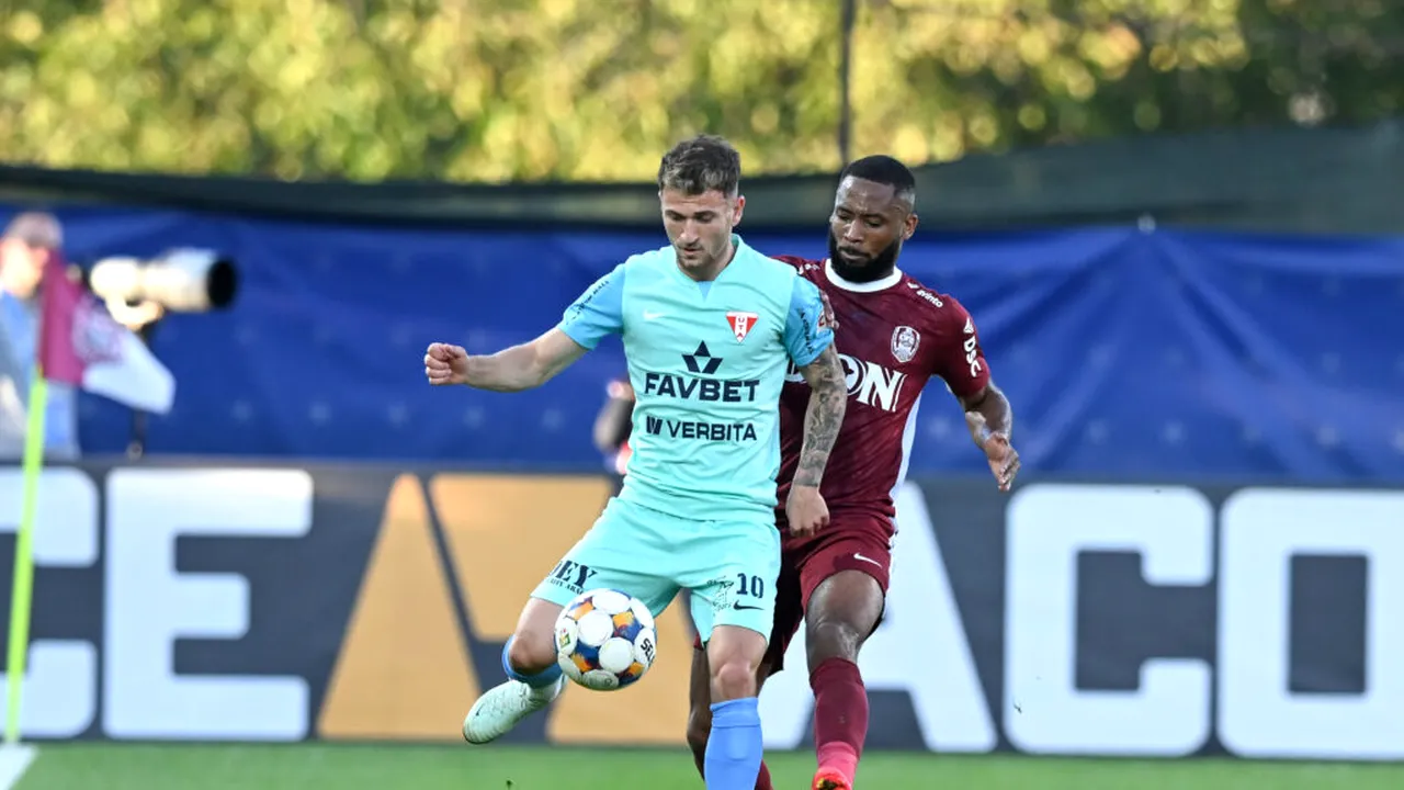 Superliga: CFR și UTA au terminat la egalitate, scor 1-1