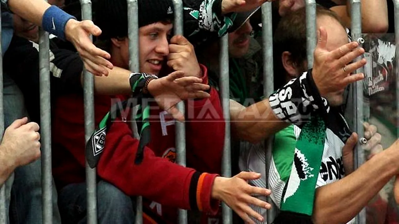 Trei suporteri ai echipei Borussia Mönchengladbach au fost înjunghiaţi la Roma
