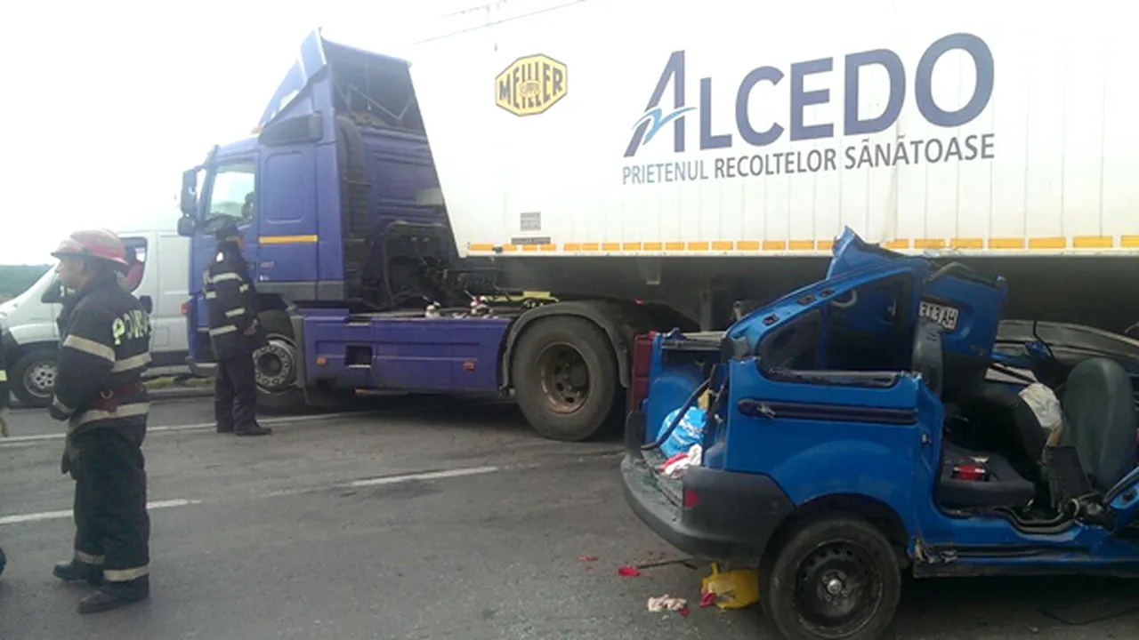 Ilfov: Doi morţi şi cinci răniţi grav, între care doi copii, într-un accident produs la Afumaţi