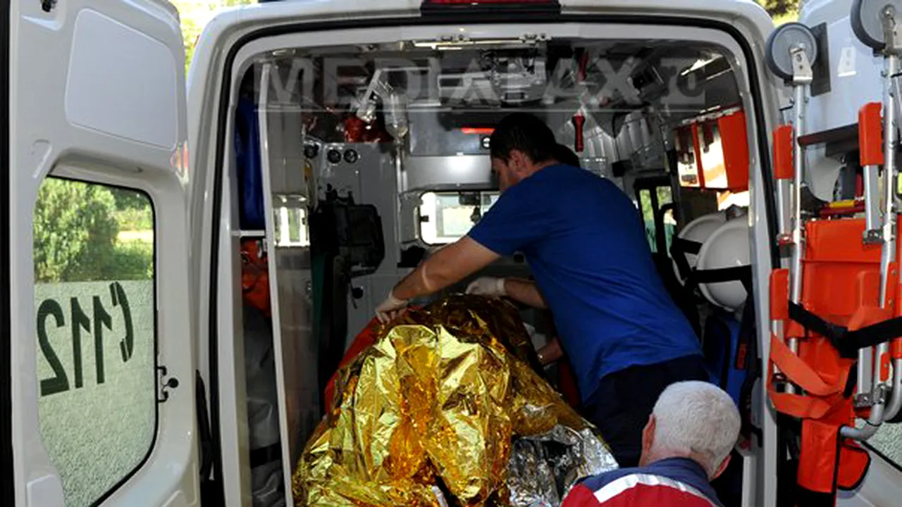EXPLOZIE într-un puţ de apă în urma unor acumulări de gaze. Un bărbat a fost rănit