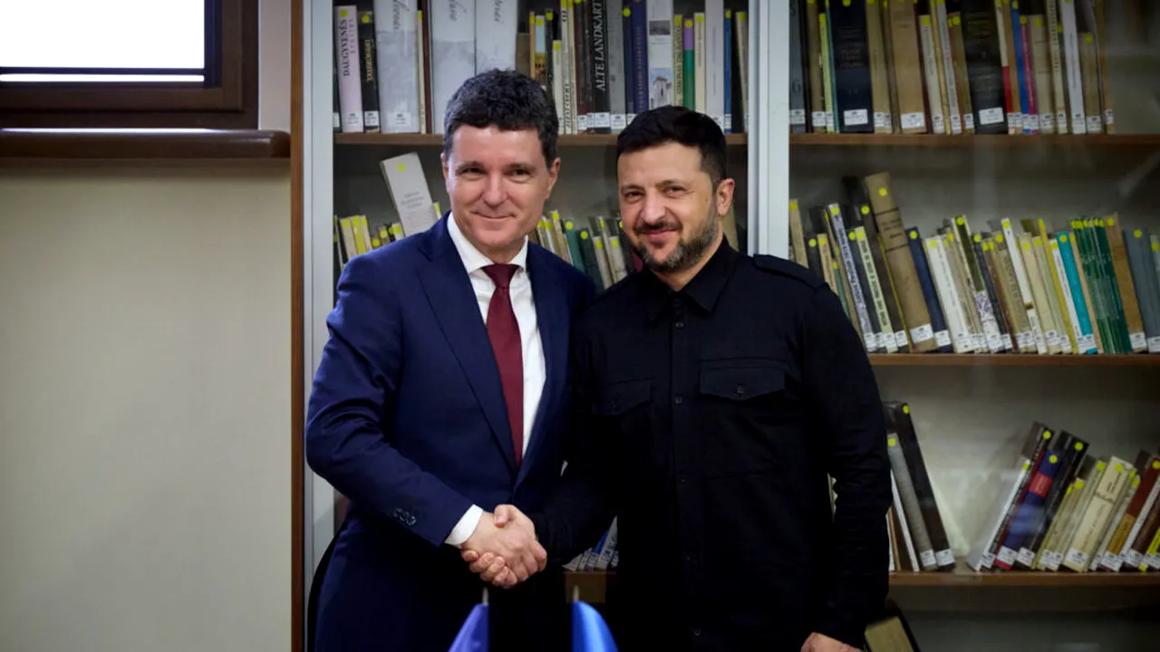 Nicușor Dan, discuție cu Zelenski: Pacea nu se poate construi fără Ucraina