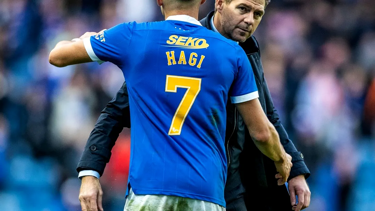 Ianis Hagi a rămas fără antrenor. Unde va antrena Steven Gerrard  