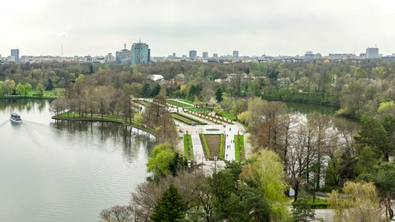 PMB începe lucrările de modernizare a Parcului Herăstrău. Lacul va fi golit și va fi elaborat un masterplan