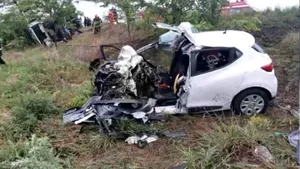 Mărturia emoţionantă a unui poliţist, martorul unui accident în care a murit o familie: „M-am simţit neputincios. Am plecat plângând de acolo”