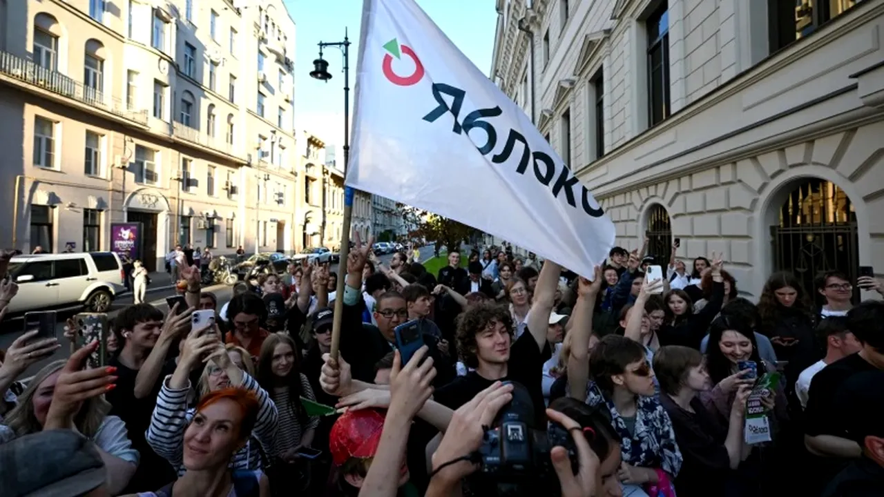 Rusia elimină ultima opțiune anti-război de pe buletinul de vot. Partidul Yabloko, exclus de la alegeri