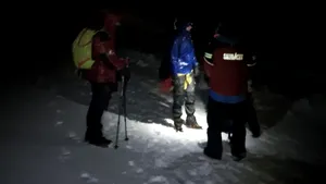 25 de turişti recuperaţi de salvamontiştii sibieni din Valea Bâlii