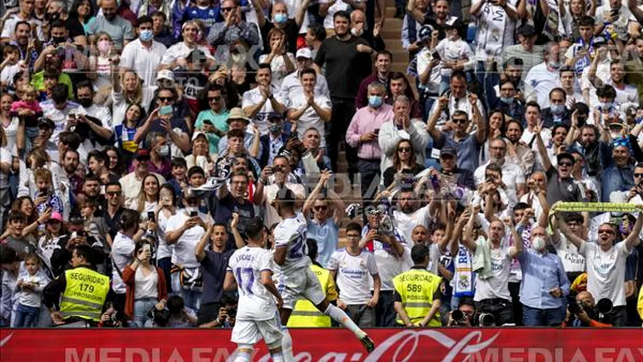 Real Madrid a câştigat al 35-lea titlul de campioană