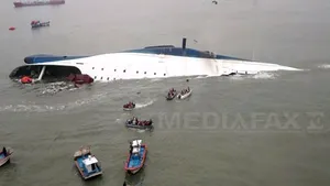 Un grup chinez se va ocupa de aducerea la suprafaţă a feribotului Sewol scufundat în 2014