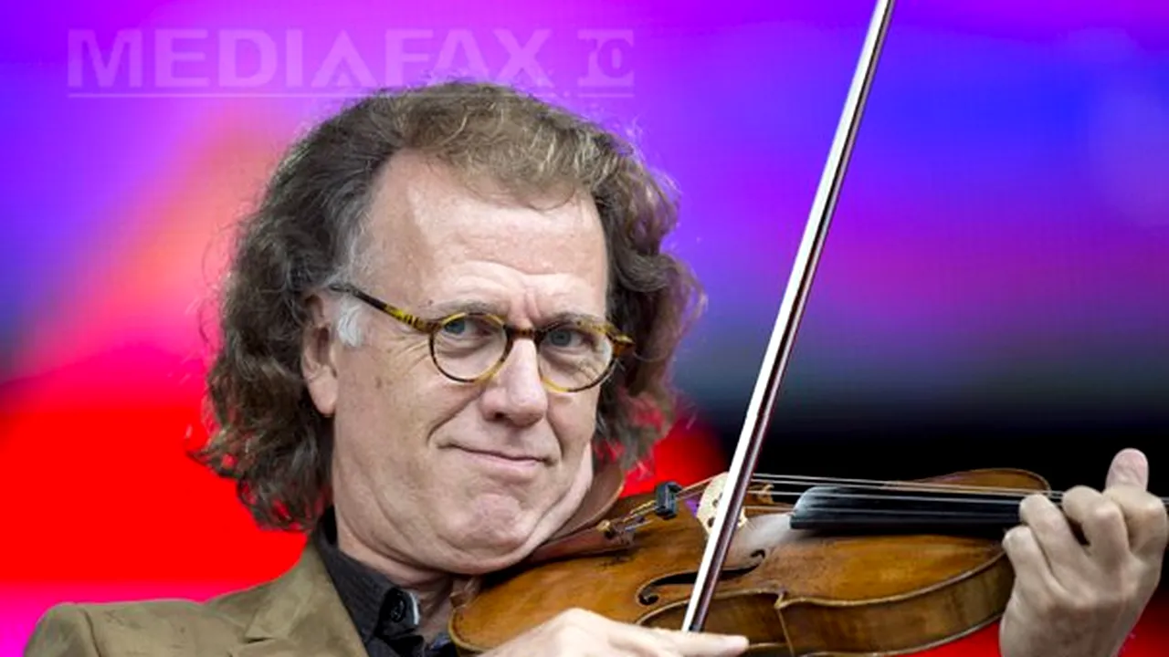 André Rieu le urează românilor, în limba română, 