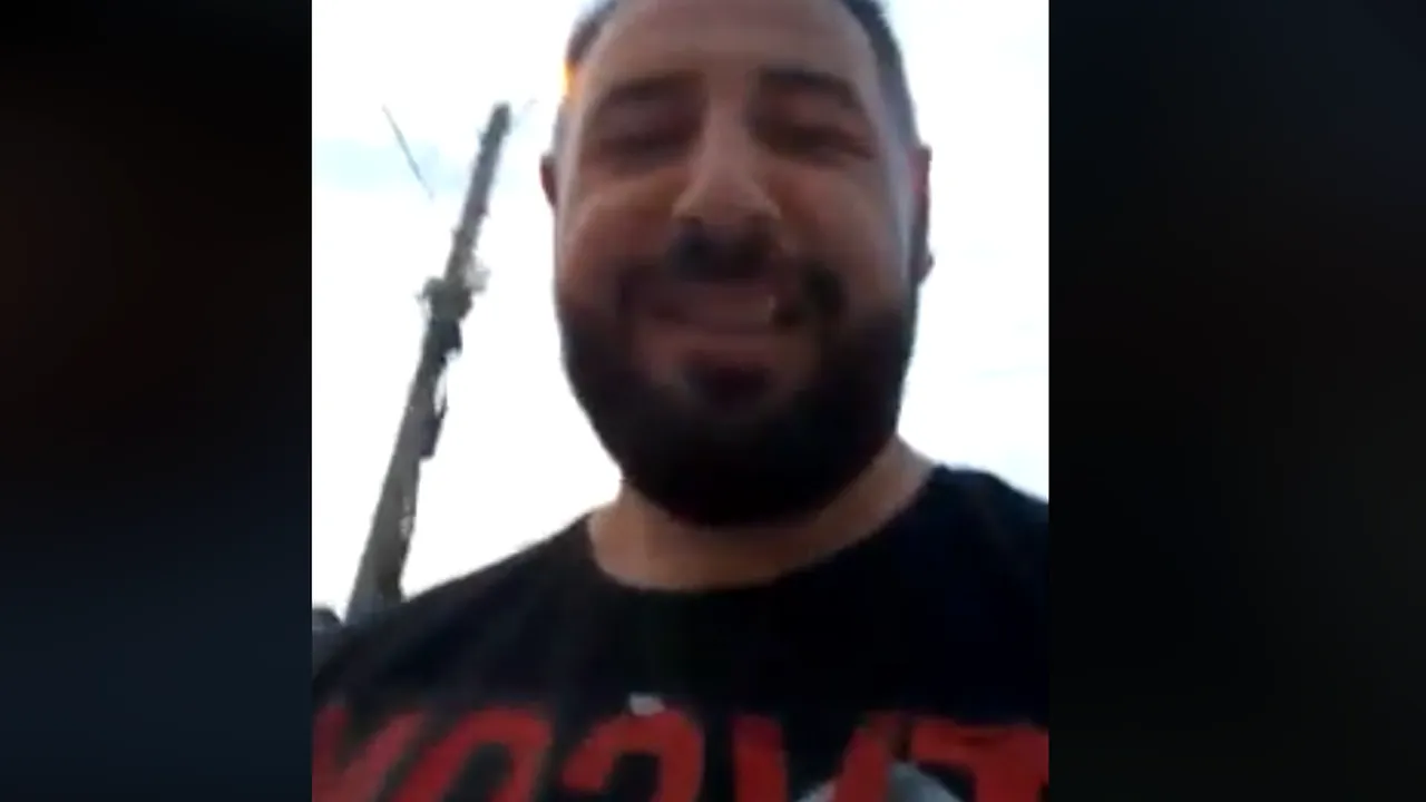 „Spartacus” din Rahova, bărbatul care a lovit trei poliţişti în ziua Paştelui, a fost trimis în judecată pentru ultraj şi distrugere