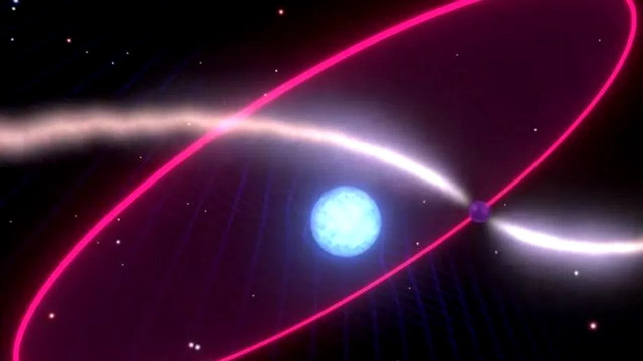Einstein ar fi vrut să trăiască acest moment. O stea care trage la propriu după ea spaţiu-timpul a fost surprinsă de astronomi
