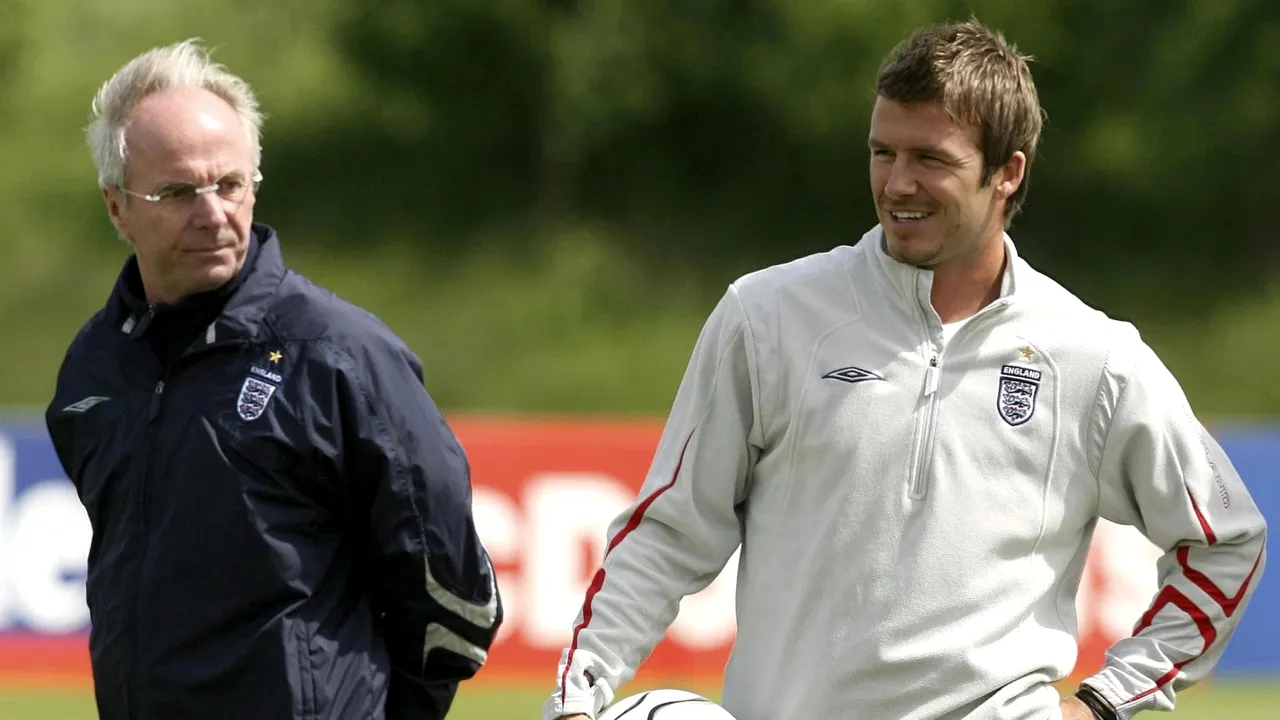 David Beckham, prezent la înmormântarea lui Sven-Goran Eriksson