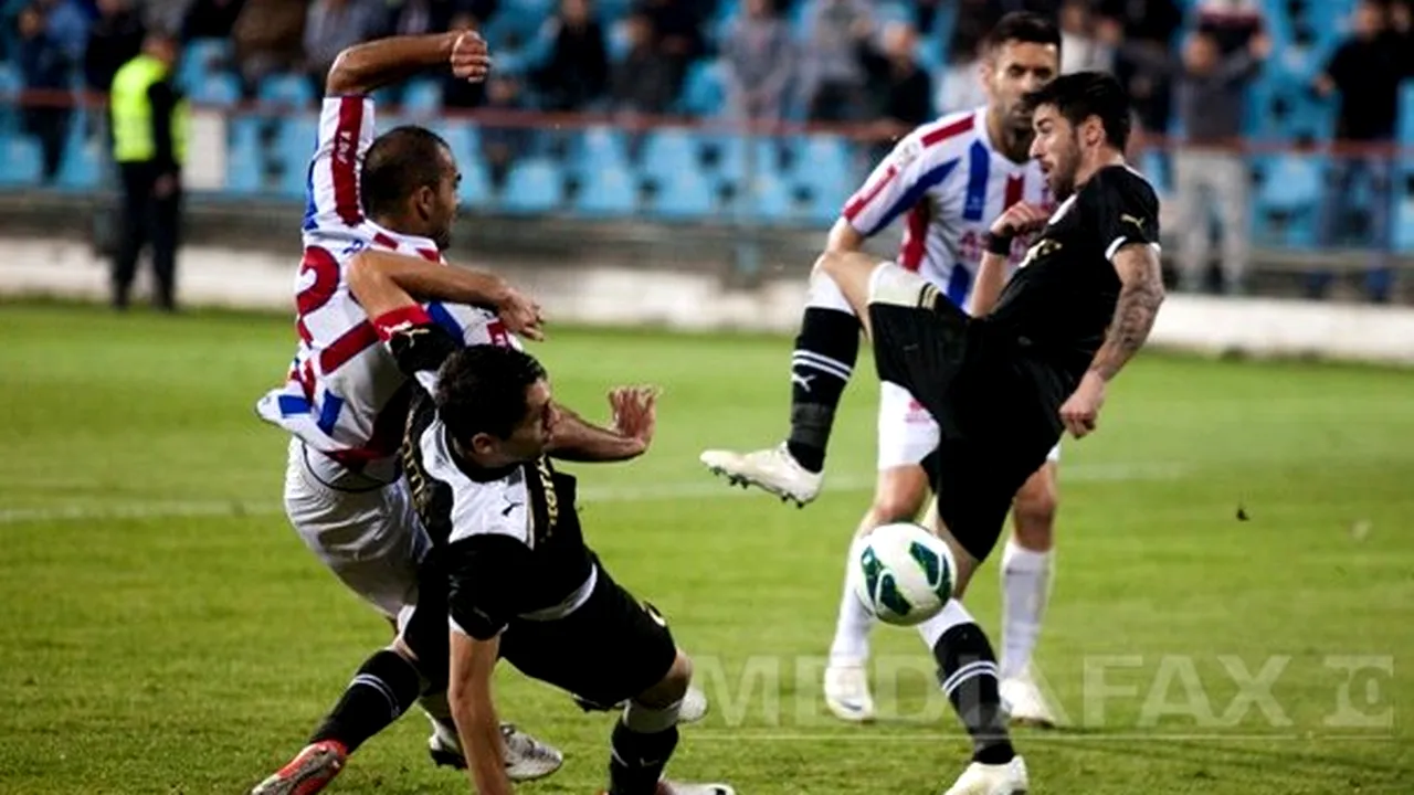 Oţelul Galaţi - Astra Giurgiu, scor 2-1, în Liga I