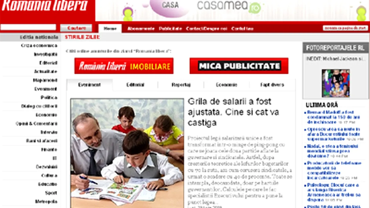 România liberă renunţă temporar la ediţia de sâmbătă a ziarului