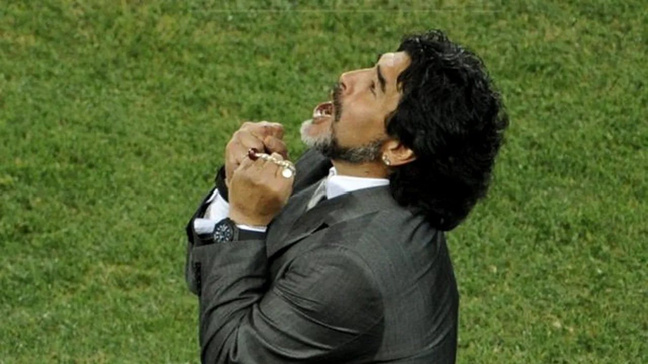 Maradona: Am fost superiori 90 de minute
