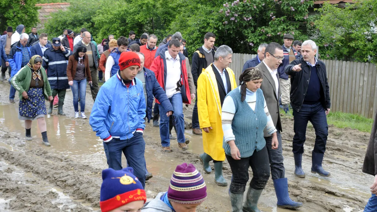 EXCLUSIV. Ponta și scandalul inundațiilor. Și localități din Bulgaria au fost inundate în perioada respectivă. Presa bulgară descria viitura și menționa Porțile de Fier