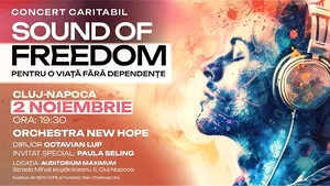 Concertul „Sound of Freedom”. Muzică şi speranţă pentru tinerii cu adicţii din Cluj