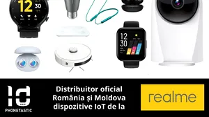 Phonetastic GSM devine distribuitor autorizat realme - gama IoT pentru România şi Moldova