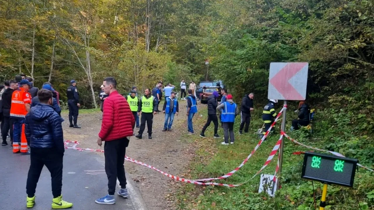 Spectator accidentat de un pilot la Campionatul Naţional de Viteză în Coastă