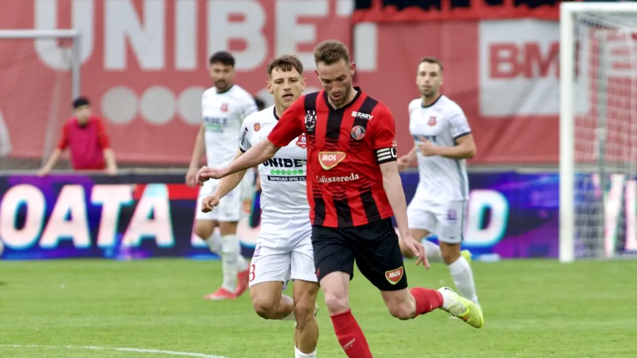 FK Csikszereda produce surpriza în debutul etapei 7 din play-out-ul Superligii și învinge FCSB