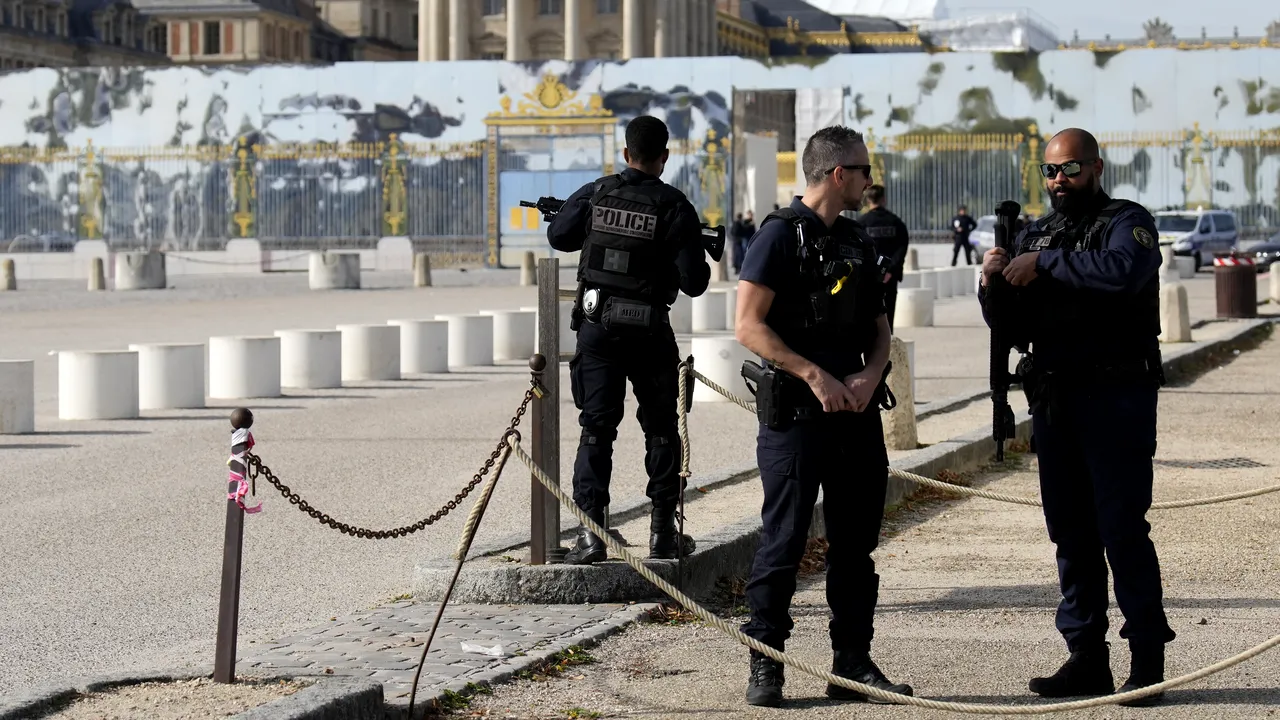 Alertă cu bombă la Palatul Versailles