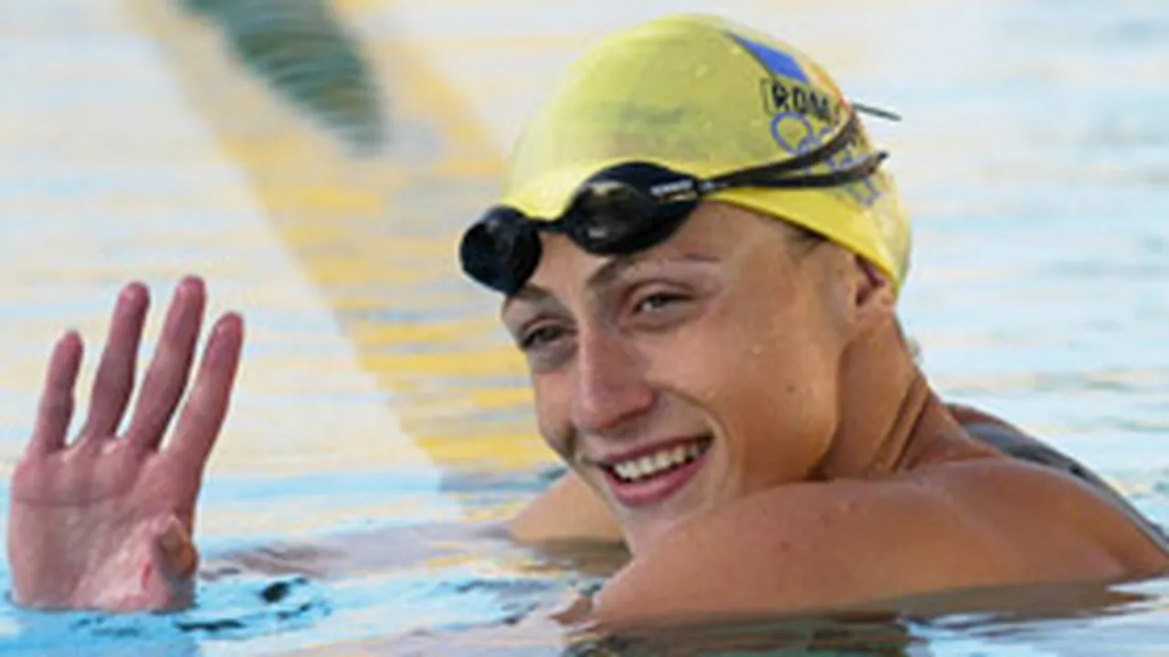 Camelia Potec, medaliată cu argint la 200 m liber la Eindhoven