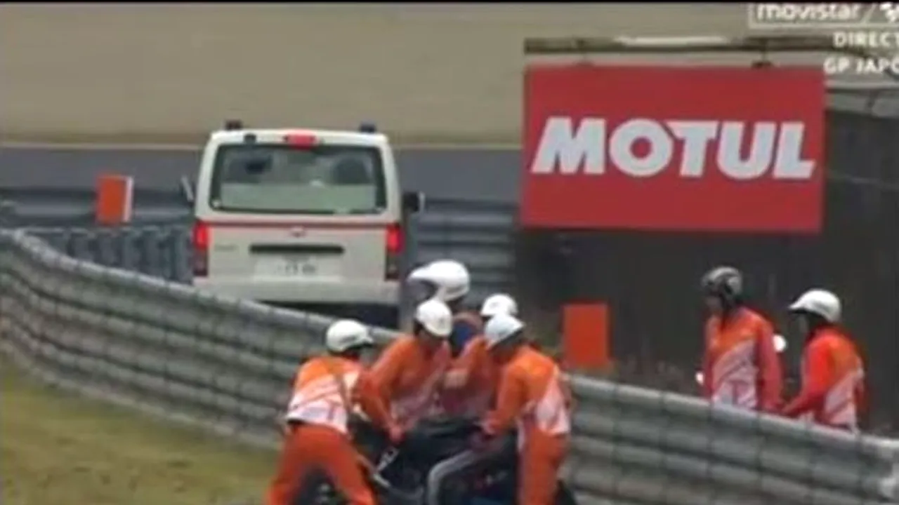MotoGP: De Angelis a suferit fracturi la coaste şi la vertebre pe circuitul de la Motegi