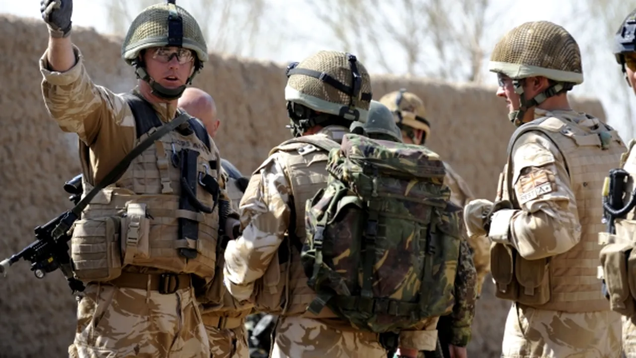 Militarii britanici se vor retrage din Afganistan în cinci ani