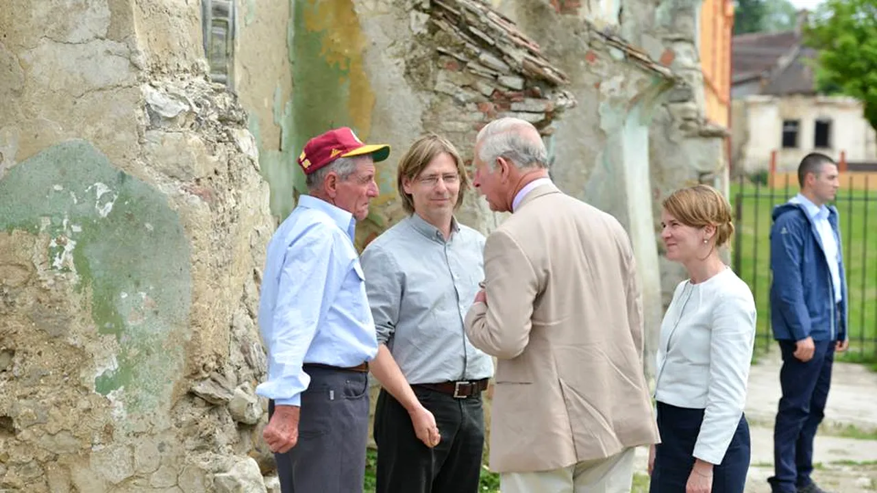 FOTO Proiect al prinţul Charles: Circuit economic în jurul bisericilor medievale abandonate din România 
