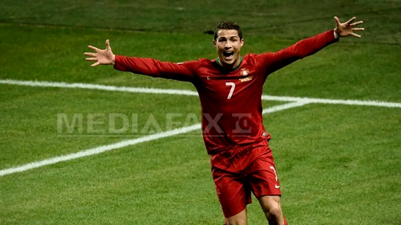 Cristiano Ronaldo a primit Gheata de Aur pentru a patra oară în carieră