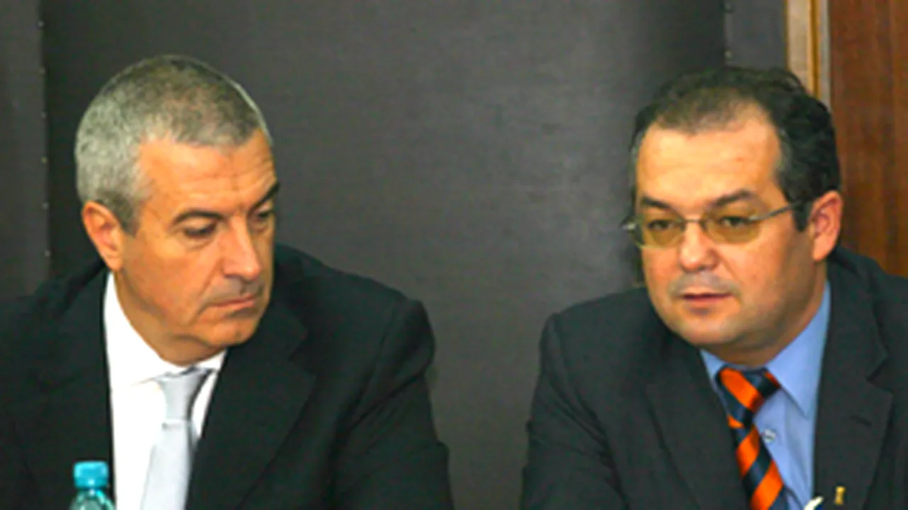 Boc: Tăriceanu îşi cumpără cu bani publici liniştea în PNL şi susţinerea PSD (VIDEO)