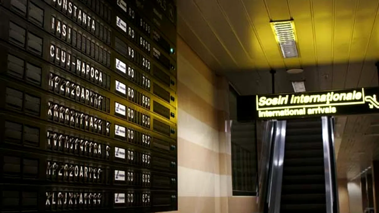 Aeroportul Otopeni a anulat 61 de curse şi Aeroportul Băneasa 13