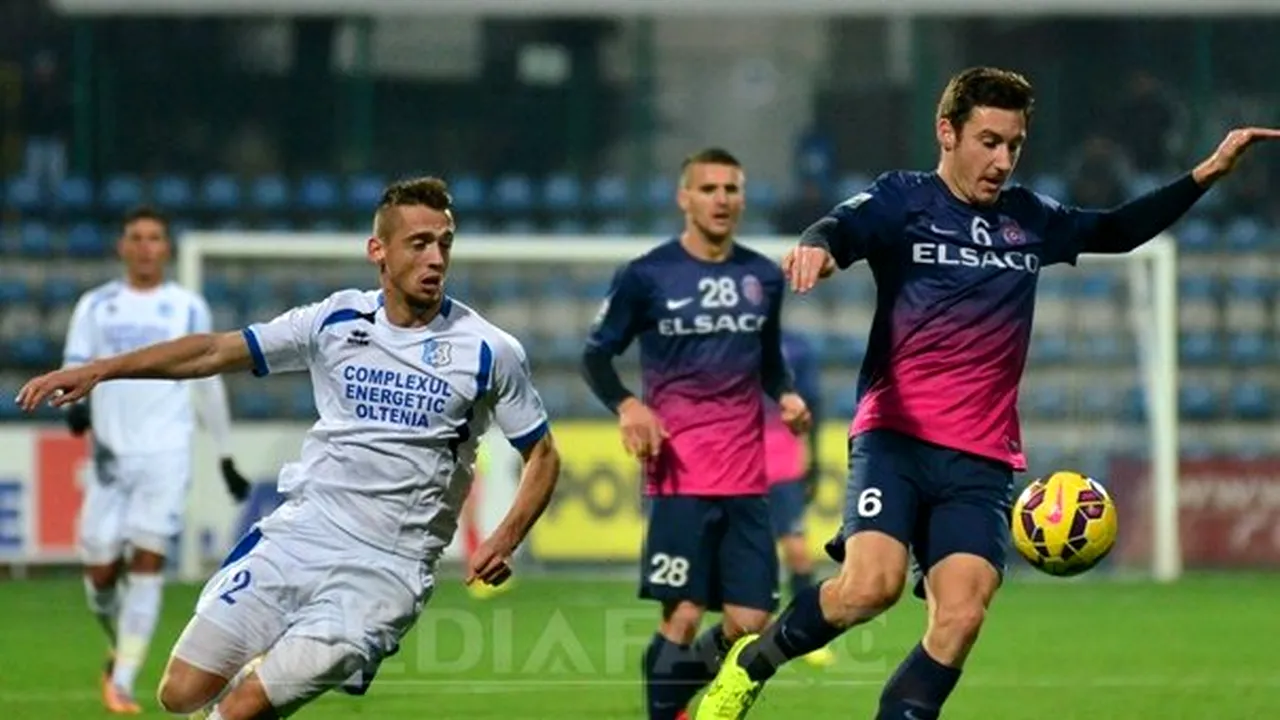 Pandurii Târgu Jiu - FC Botoşani, scor 1-2, în Liga I