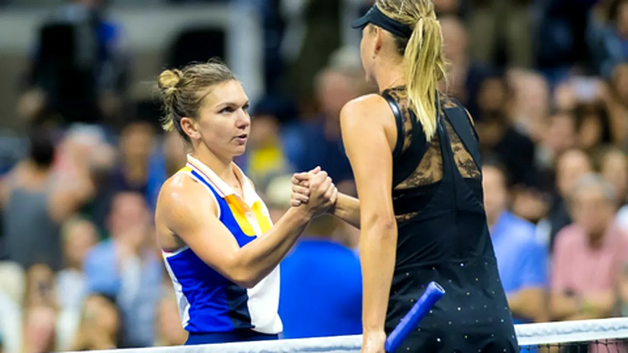 Simona Halep a depăşit-o pe Maria Şarapova în topul săptămânilor petrecute pe locul 1 în lume