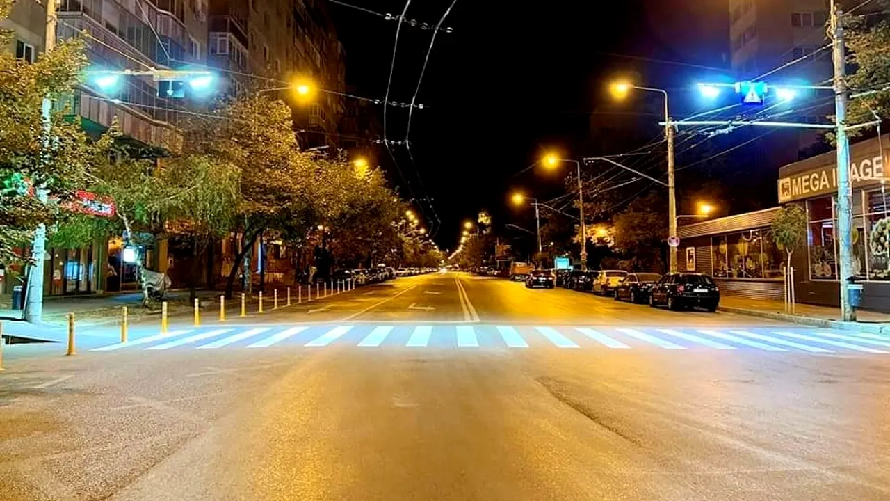 Siguranţă în trafic! Peste 150 de treceri de pietoni suprailuminate, în Sectorul 6

