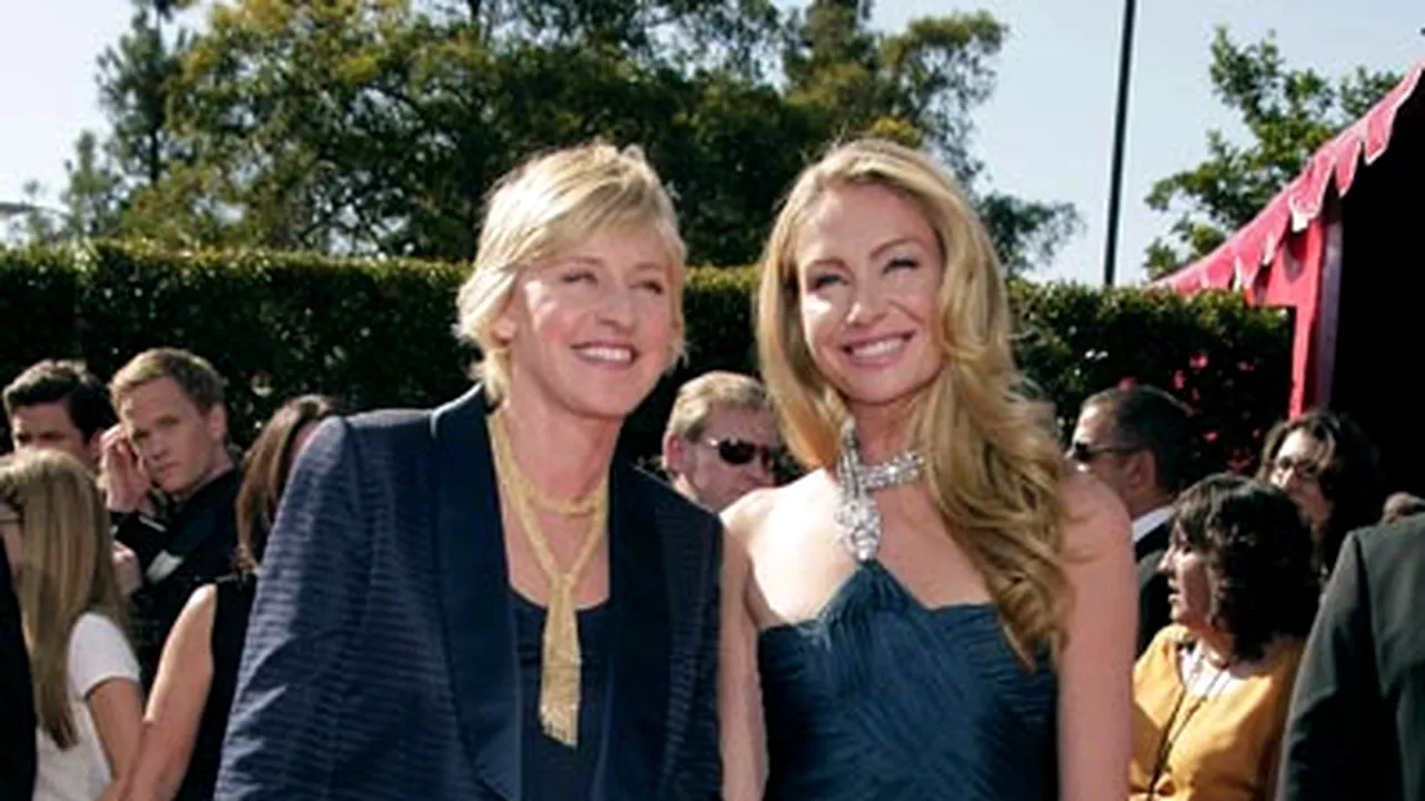 Ellen DeGeneres şi Portia de Rossi se vor căsători în octombrie