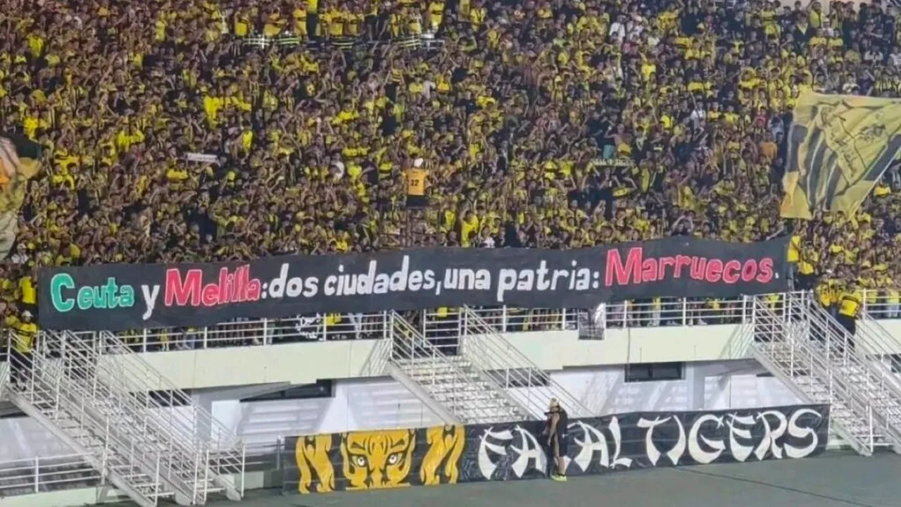 Spania vs. Maroc în Liga Campionilor Africii: mesajul controversat apărut pe stadion