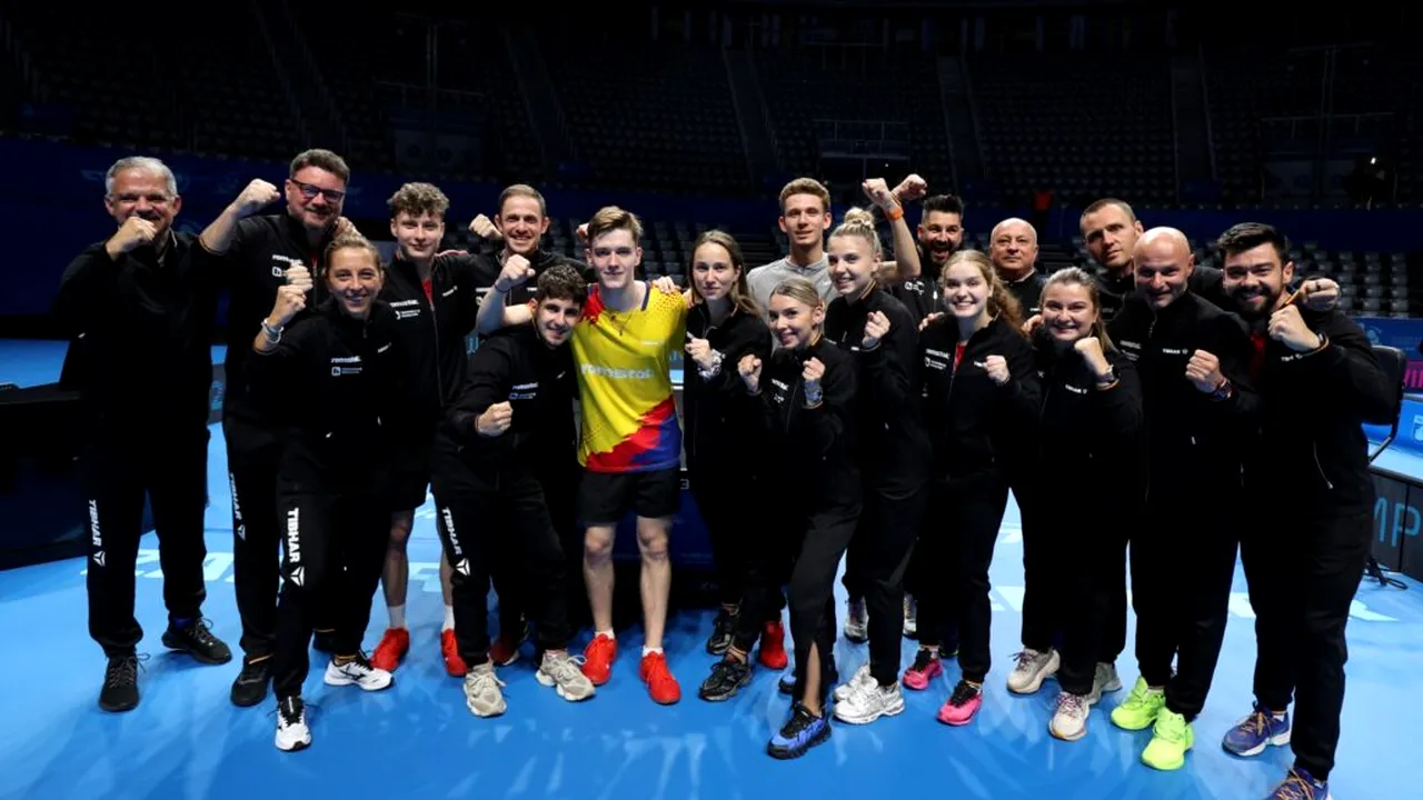”Naționalele” de tenis de masă ale României (feminin și masculin) s-au calificat ”de mână” în finalele Campionatului European! Duminică, fetele întâlnesc Germania, iar băieții vor înfrunta Franța