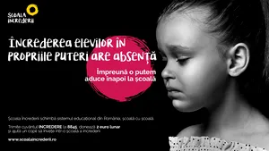 Şcoala Încrederii lansează campania de donaţii prin SMS 