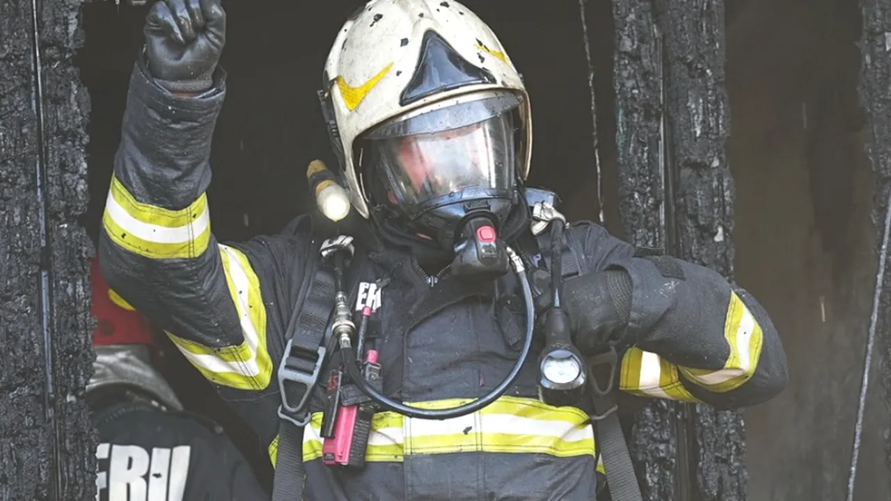 Prahova: Incendiu major de pădure pe 6 hectare, în zona Valea Doftanei