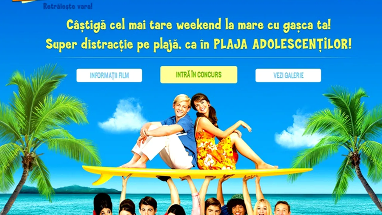 Vrei să mergi împreună cu patru prieteni la mare şi să te distrezi ca în filme?