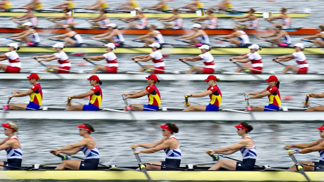 VIDEO Canotorii tricolori, la Jocurile Olimpice. Ancuţa Bodnar şi Simona Radiş au obţinut cel mai bun timp, la dublu vâsle