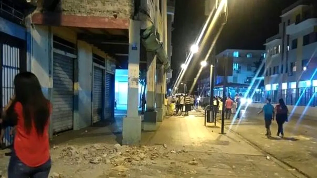Cutremur cu magnitudinea de 6,2 grade în largul coastei Ecuadorului