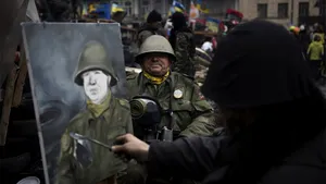 MEDIAFAX ZOOM: Lupte sângeroase pe străzile Kievului - GALERIE FOTO