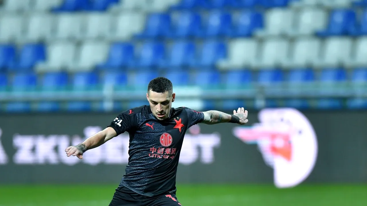 Nicuşor Stanciu a marcat o dublă în prima ligă a Cehiei