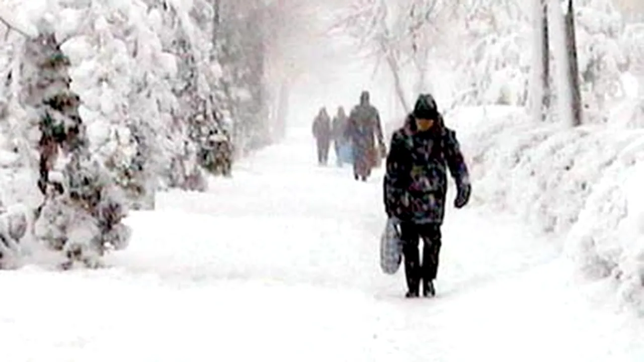 Căderi record de zăpadă în Austria