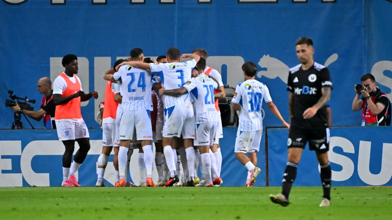 Universitatea Craiova-FCSB, duel între ultimele campioane. Oltenii au un avantaj important