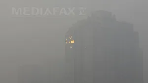 Un incendiu din estul Chinei a rămas neobservat aproape trei ore din cauza poluării