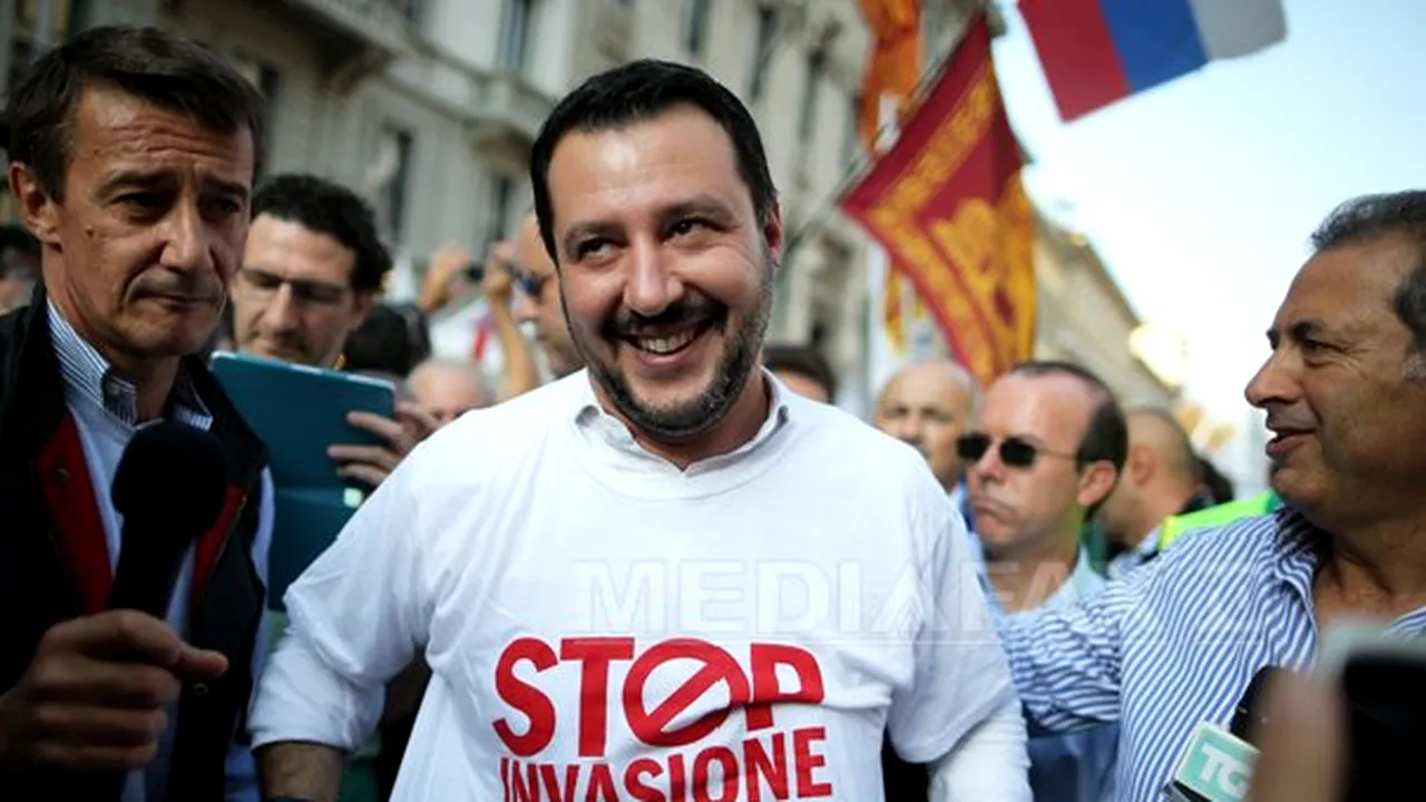 Italianul Matteo Salvini şi ungurul Viktor Orban vor să formeze un front anti-migraţie