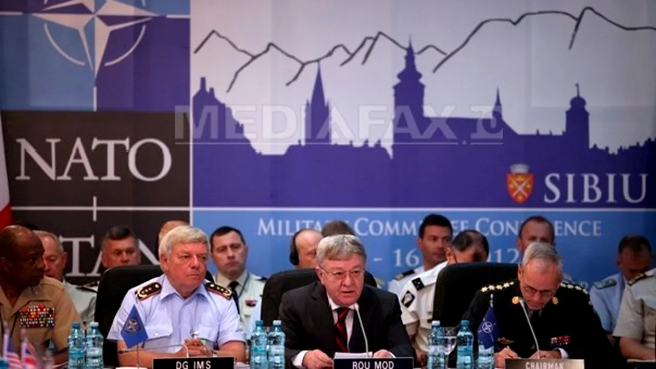 Reuniunea Comitetului Militar al NATO, desfăşurată la Sibiu, s-a încheiat